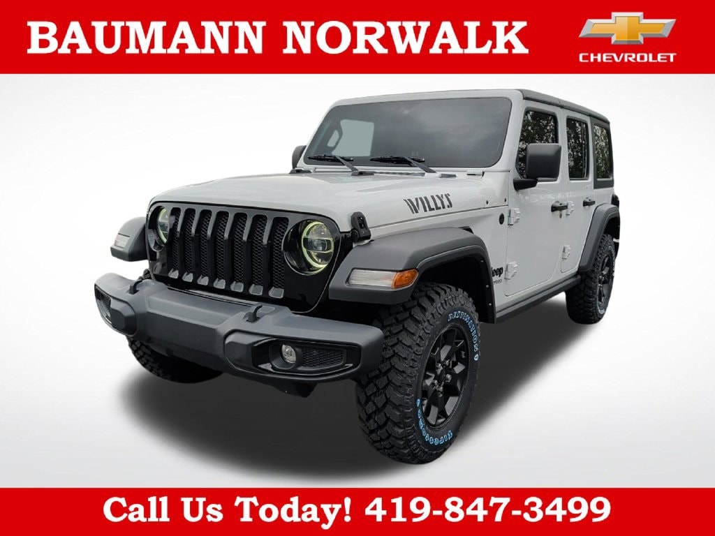Used 2022 Jeep Wrangler Unlimited Willys