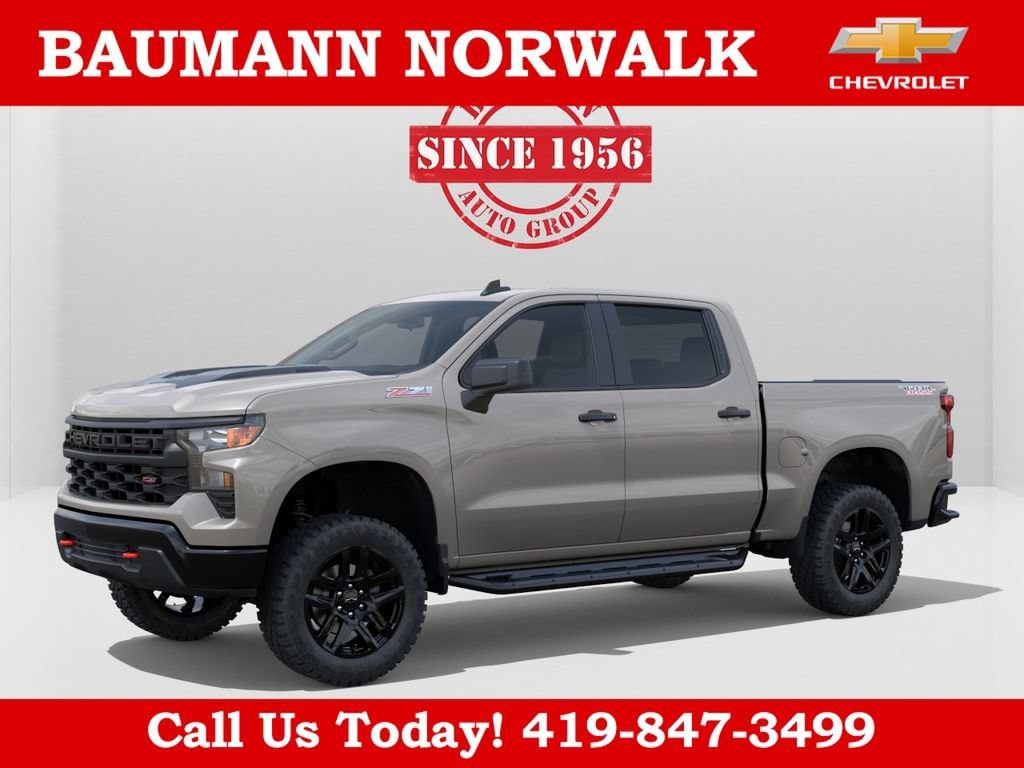 New 2026 Chevrolet Silverado 1500 Custom Trail Boss Truck