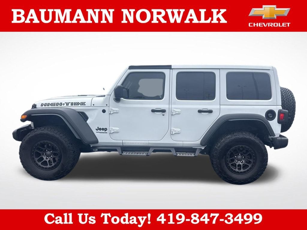 Used 2022 Jeep Wrangler Unlimited High Tide SUV