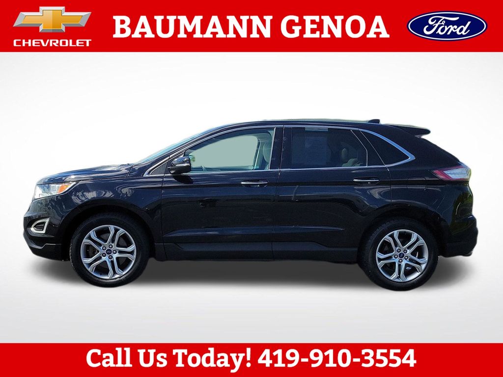 Used 2017 Ford Edge Titanium with VIN 2FMPK4K80HBB51512 for sale in Genoa, OH