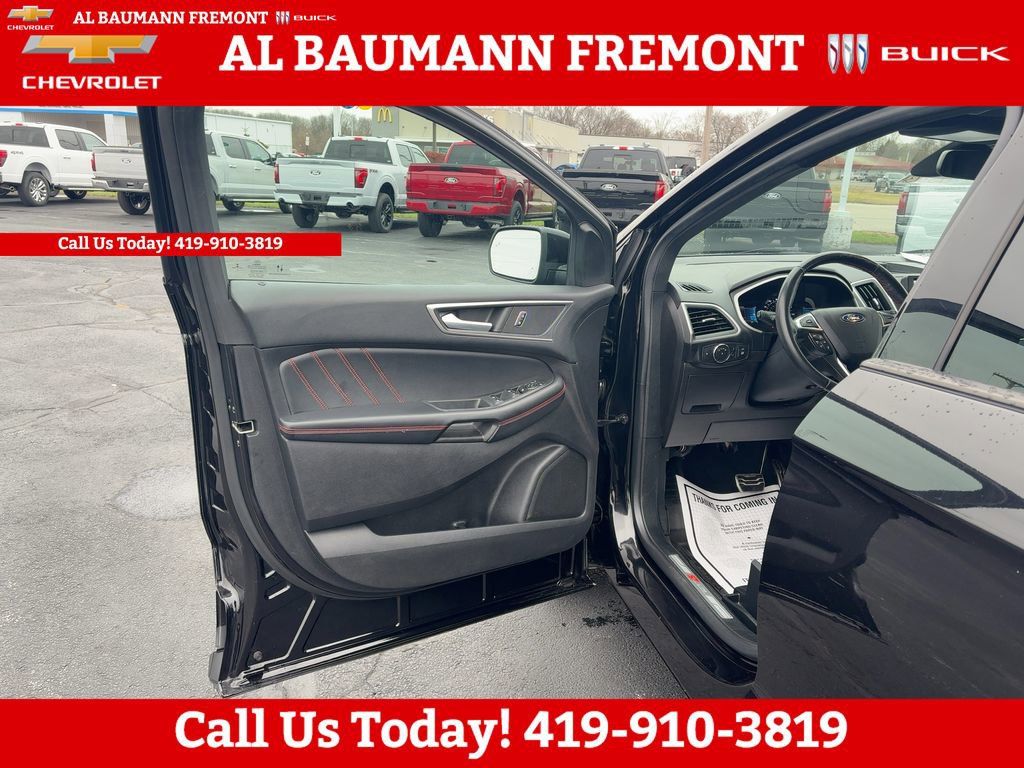 Used 2021 Ford Edge ST-Line with VIN 2FMPK4J9XMBA16090 for sale in Genoa, OH