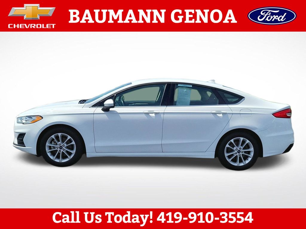 Used 2020 Ford Fusion SE with VIN 3FA6P0HD3LR224404 for sale in Genoa, OH