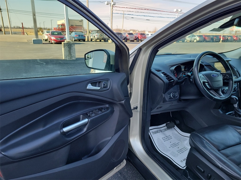 Used 2018 Ford Escape Titanium with VIN 1FMCU0J98JUC85924 for sale in Genoa, OH