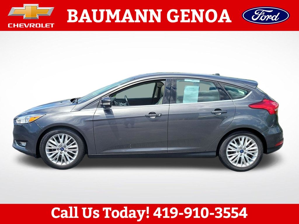 Used 2018 Ford Focus Titanium with VIN 1FADP3N21JL279506 for sale in Genoa, OH