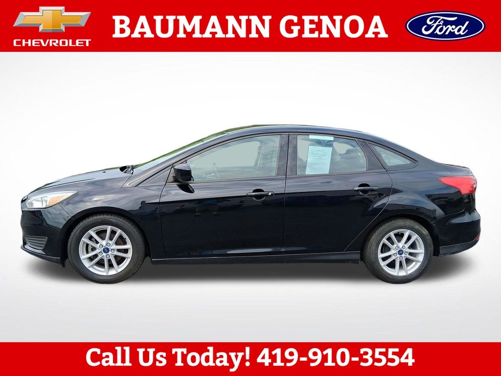 Used 2018 Ford Focus SE with VIN 1FADP3F23JL280171 for sale in Genoa, OH