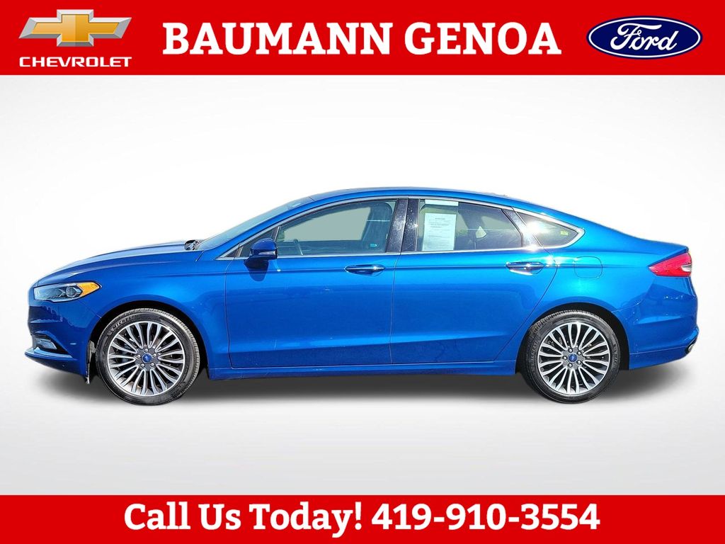 Used 2017 Ford Fusion SE with VIN 3FA6P0H96HR140323 for sale in Genoa, OH