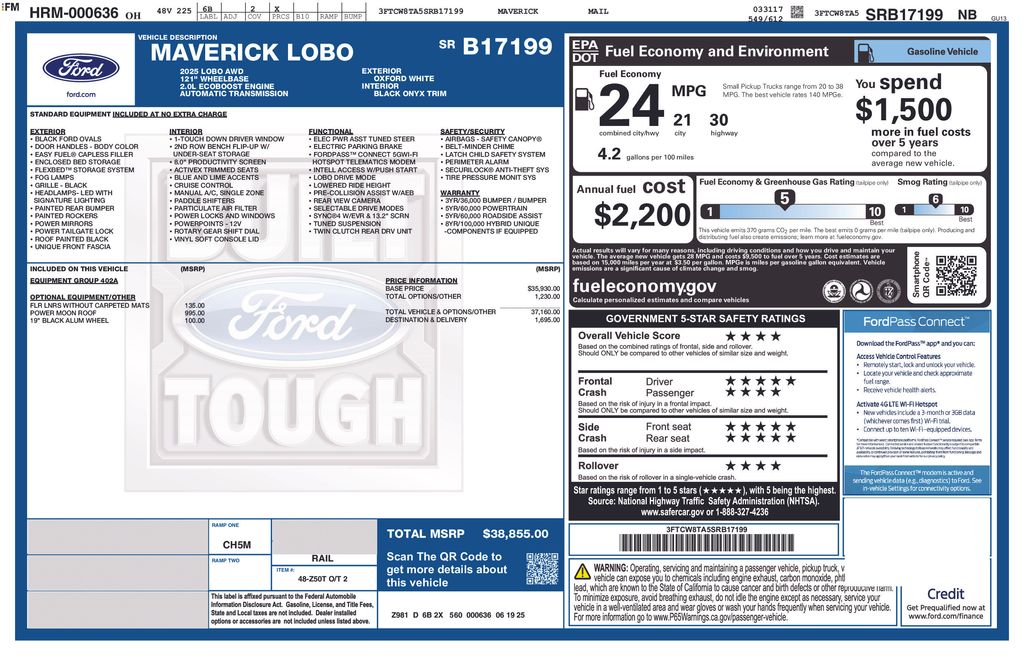 2025 Ford Maverick Lobo Standard - Photo 28