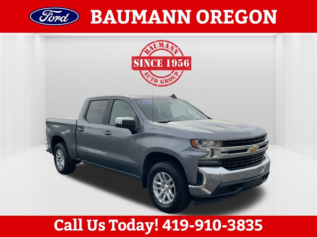Used 2021 Chevrolet Silverado 1500 LT Truck Crew Cab