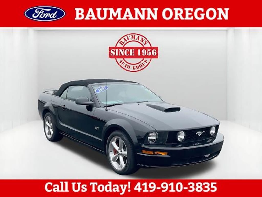 Used 2007 Ford Mustang GT Premium Convertible
