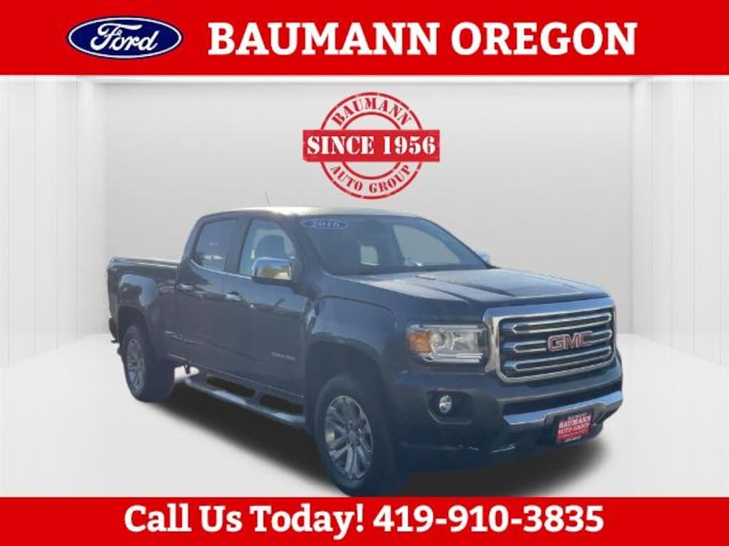 Used 2016 GMC Canyon SLT Crew Cab Truck