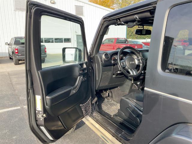 Used 2018 Jeep Wrangler JK Freedom Edition with VIN 1C4AJWAG1JL858528 for sale in Oregon, OH