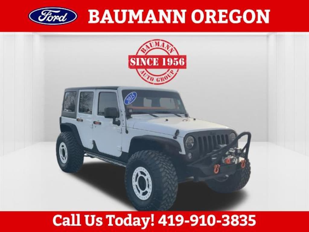 Used 2015 Jeep Wrangler Unlimited Sport 4x4 SUV