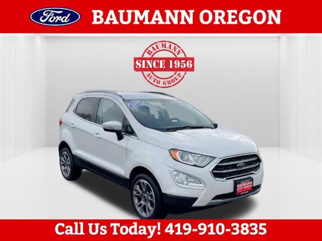 Used 2019 Ford EcoSport Titanium SUV