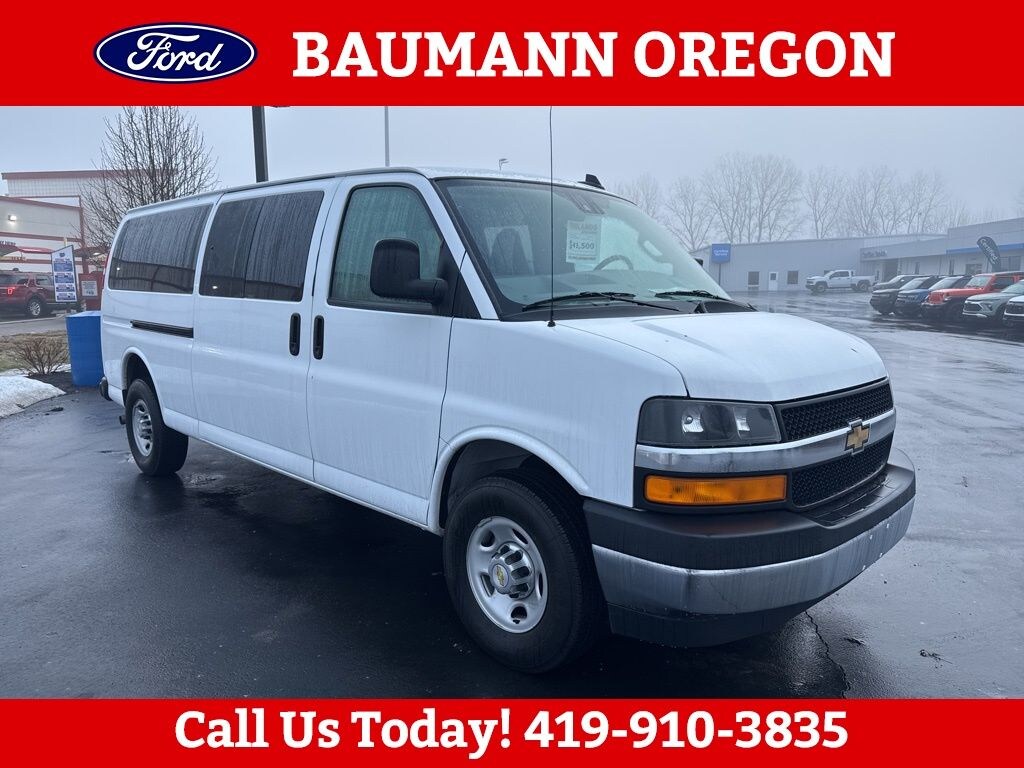 Used 2024 Chevrolet Express 3500 LT Van Extended Passenger Van