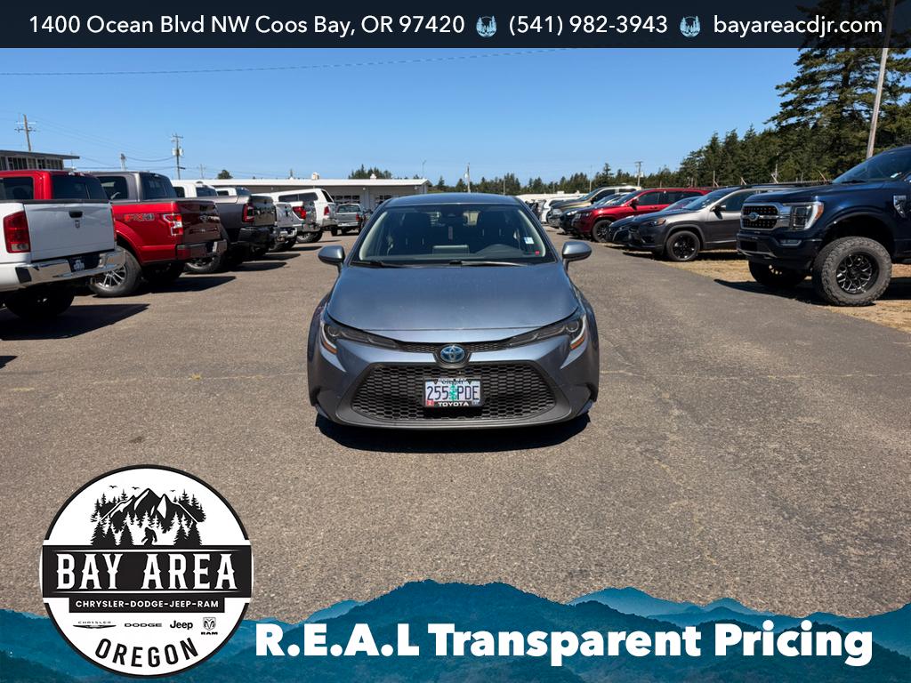 Used 2020 Toyota Corolla LE with VIN JTDEBRBEXLJ023068 for sale in Coos Bay, OR