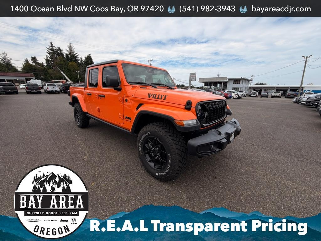 Used 2025 Jeep Gladiator Willys Crew Cab