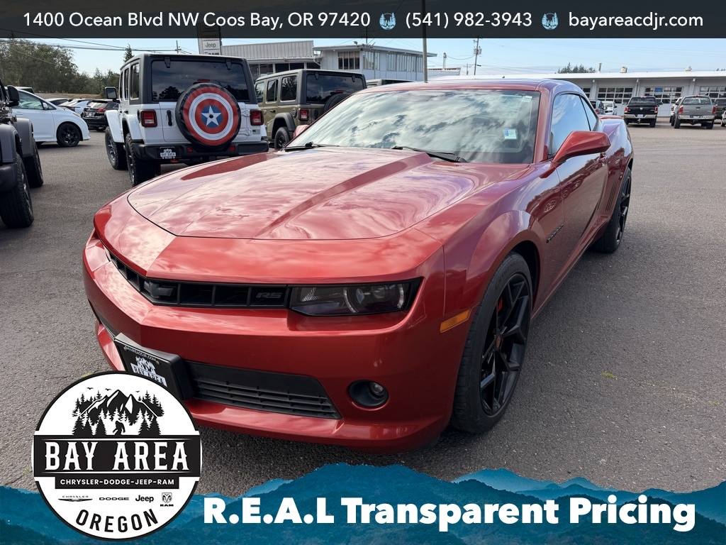 Used 2015 Chevrolet Camaro 1LT with VIN 2G1FC1E36F9264342 for sale in Coos Bay, OR