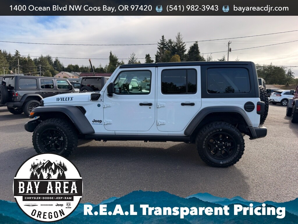 Used 2023 Jeep Wrangler 4xe Willys 4xe Sport Utility