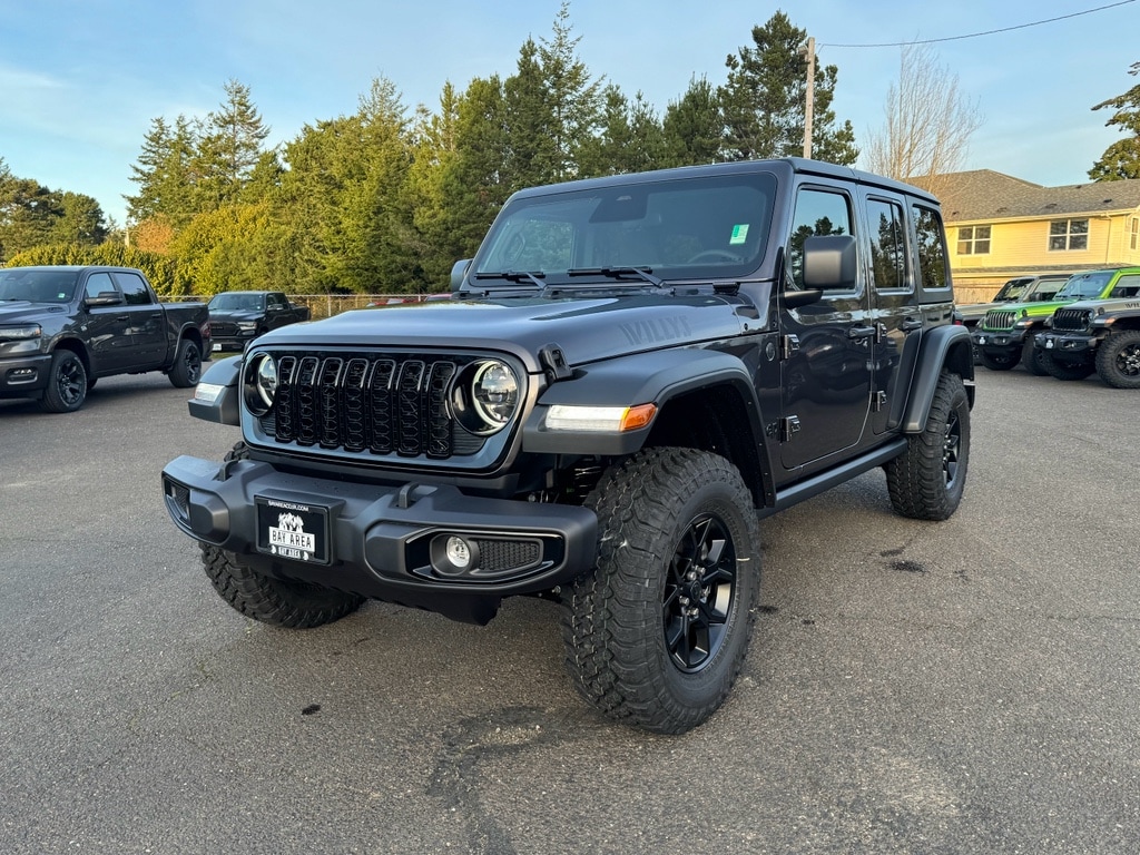 New 2026 Jeep Wrangler 4-DOOR WILLYS Sport Utility