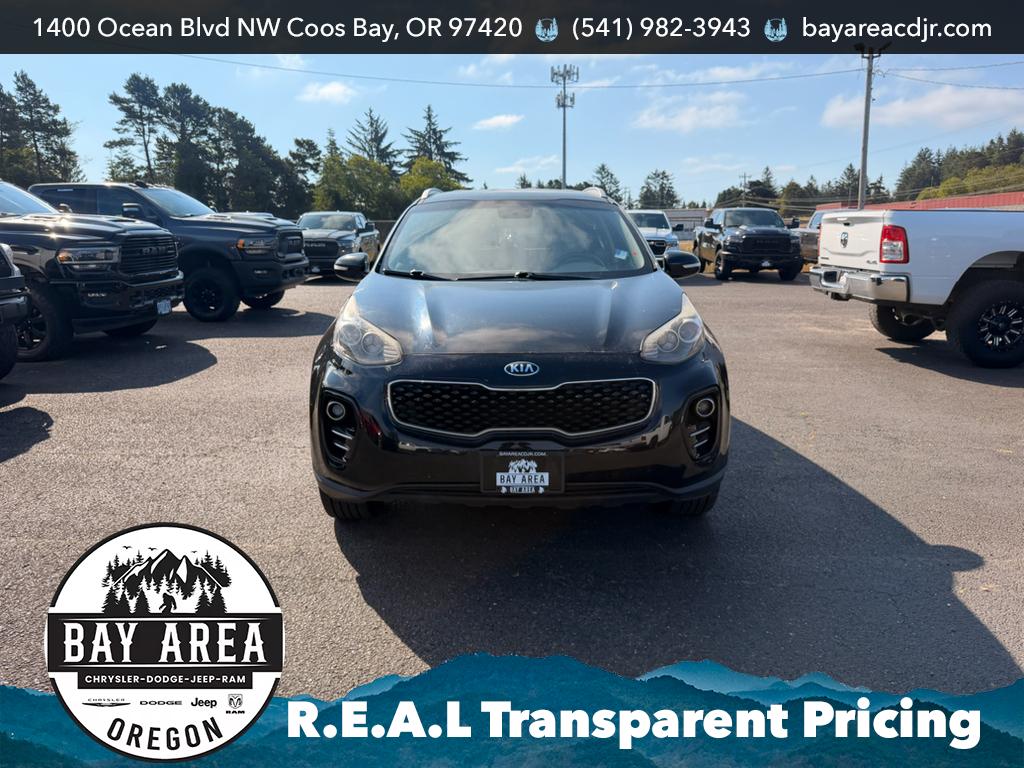 Used 2018 Kia Sportage EX with VIN KNDPNCACXJ7351517 for sale in Coos Bay, OR