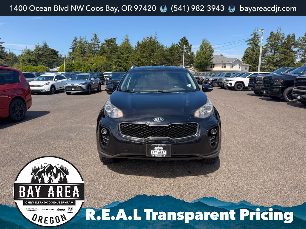 Used 2018 Kia Sportage EX with VIN KNDPNCACXJ7351517 for sale in Coos Bay, OR