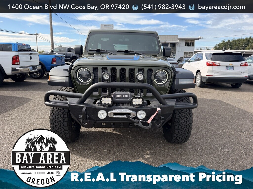 Used 2023 Jeep Wrangler 4xe Rubicon 4xe Wagon; Open Body