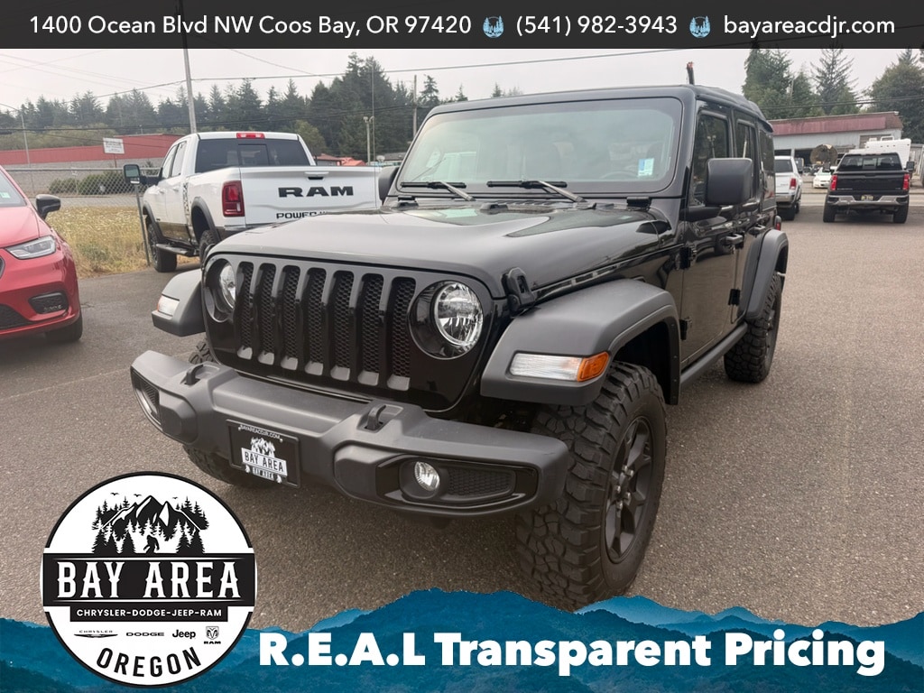 Used 2022 Jeep Wrangler Unlimited Willys Sport Sport Utility