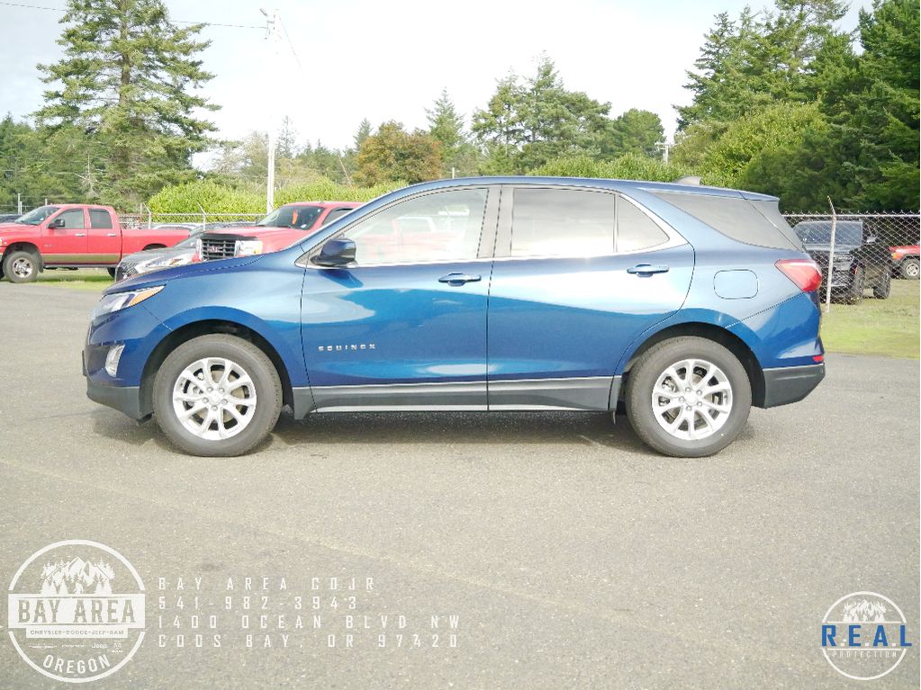 Used 2021 Chevrolet Equinox LT with VIN 2GNAXUEV9M6143027 for sale in Coos Bay, OR