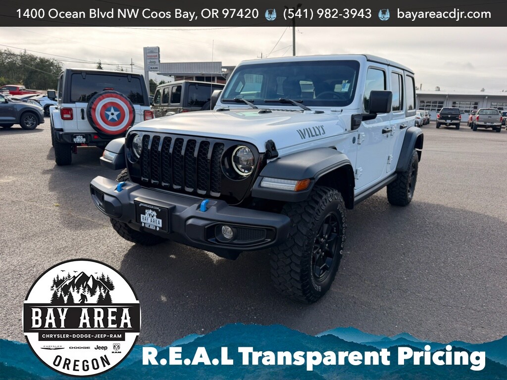Used 2023 Jeep Wrangler 4xe Willys 4xe Sport Utility