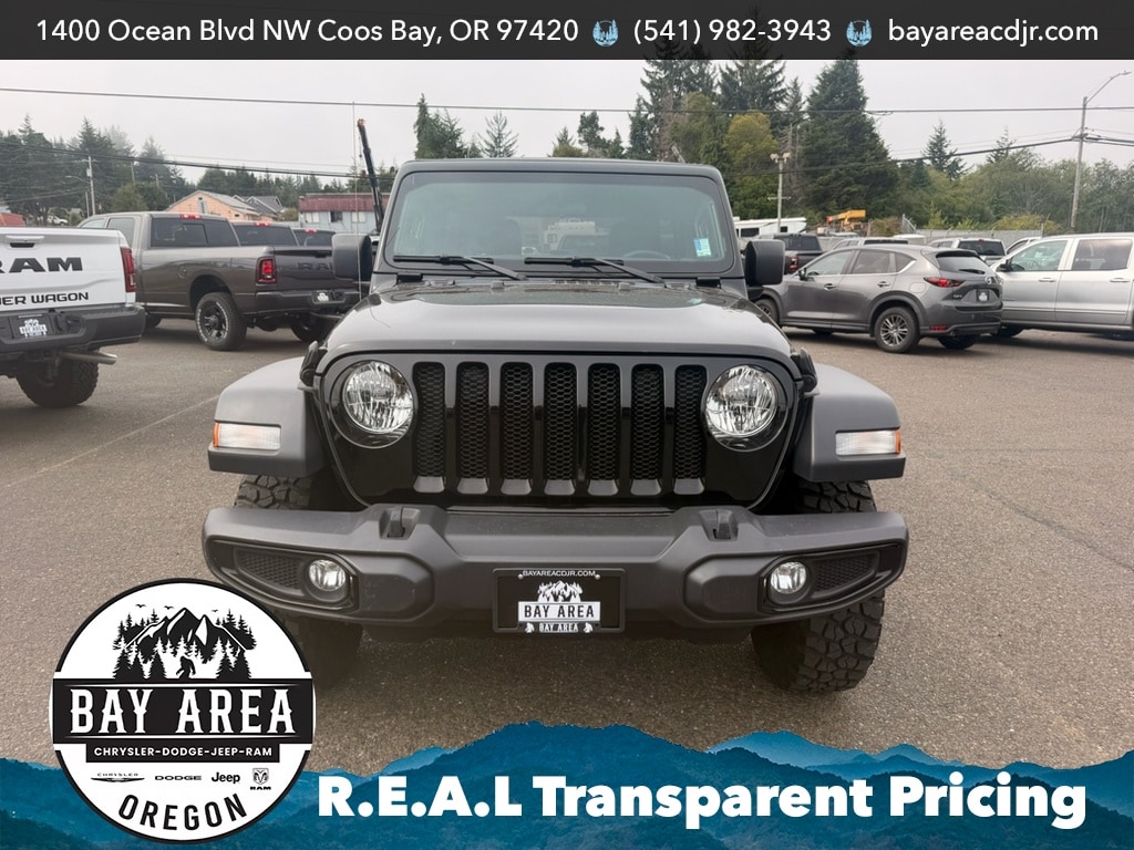 Used 2022 Jeep Wrangler Unlimited Willys Sport Sport Utility