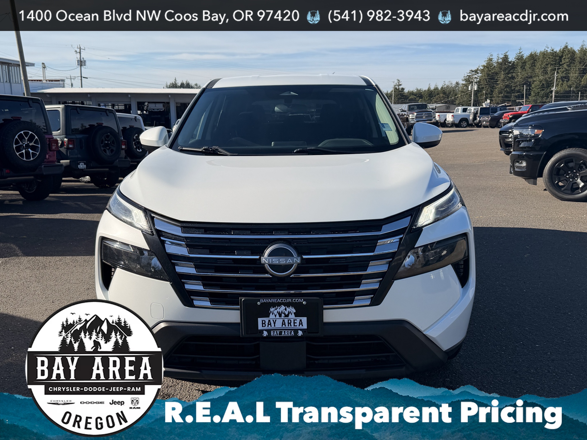 Used 2024 Nissan Rogue SV with VIN 5N1BT3BA3RC671970 for sale in Coos Bay, OR