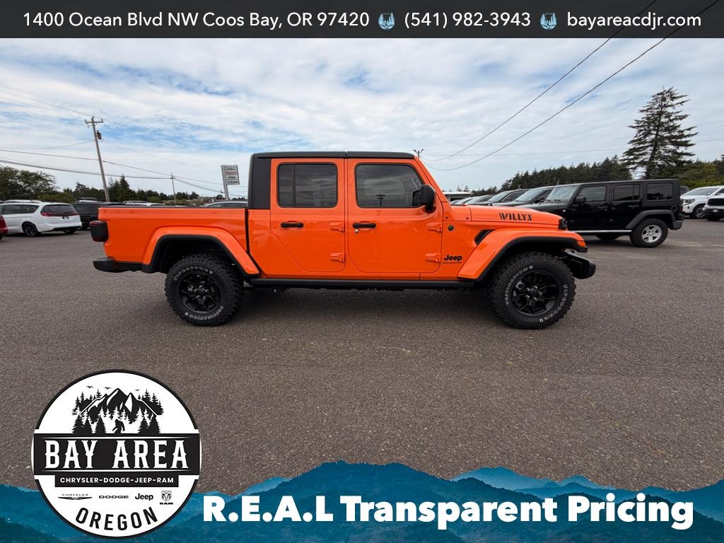 Used 2025 Jeep Gladiator Willys Crew Cab