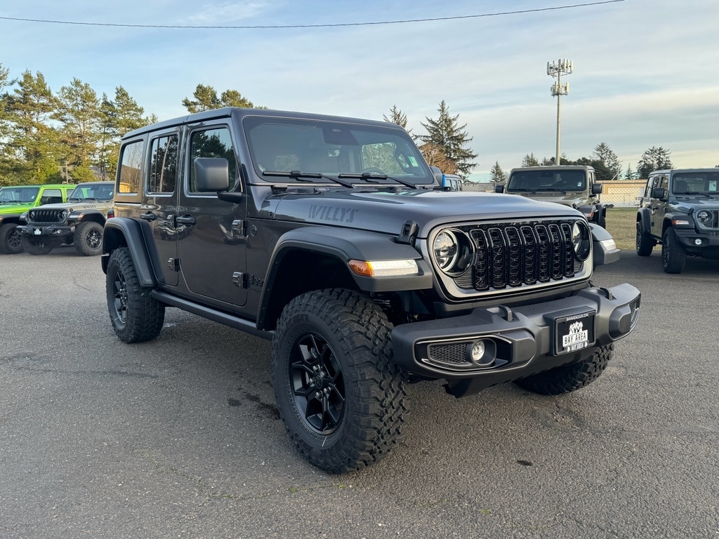New 2026 Jeep Wrangler 4-DOOR WILLYS Sport Utility