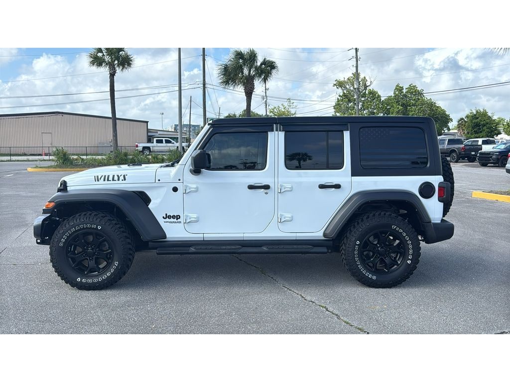 Used 2021 Jeep Wrangler Unlimited Willys Sport Utility