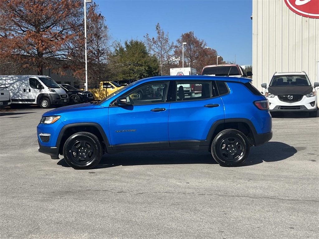 Used 2018 Jeep Compass Sport with VIN 3C4NJDAB6JT416228 for sale in Panama City, FL