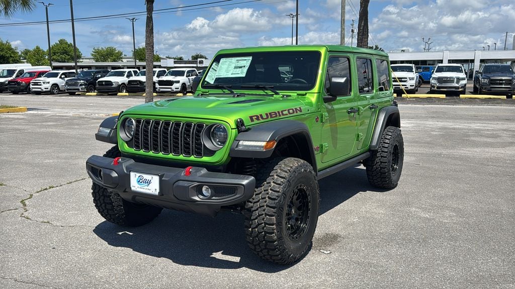 New 2025 Jeep Wrangler 4-DOOR RUBICON Sport Utility