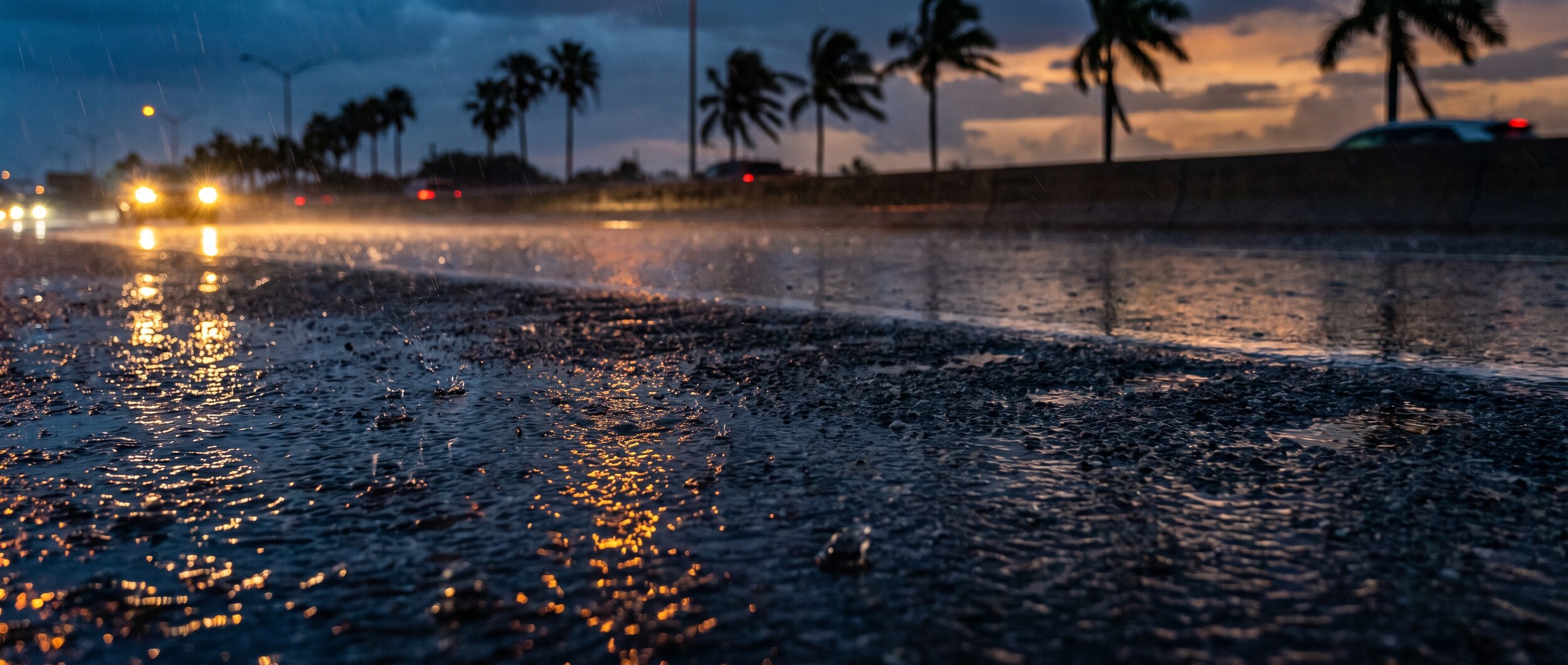 ABS and traction control on wet roads during Florida storm season near US-98 in Panama City, FL