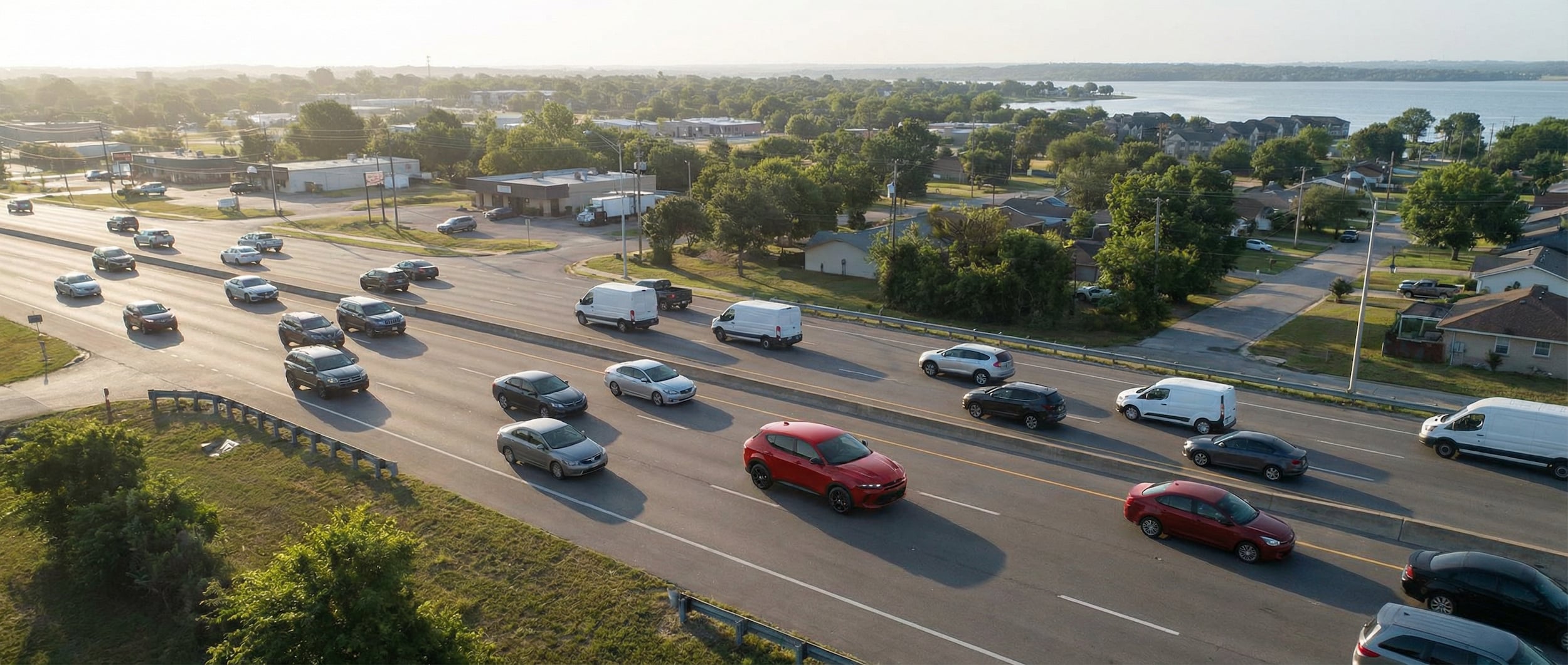 Dodge Hornet commuting on Highway 77 between Panama City and Lynn Haven FL
