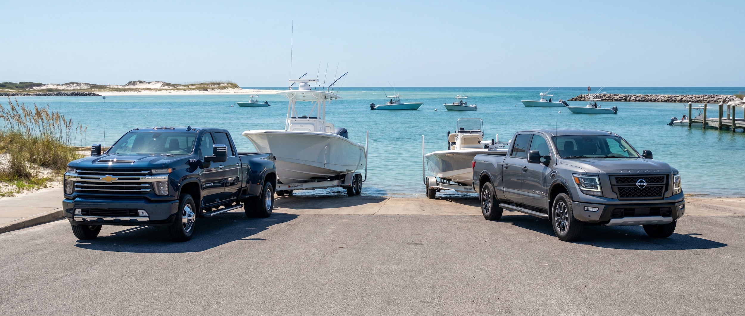 Ram 1500 and Nissan Titan comparison for Panama City FL truck buyers
