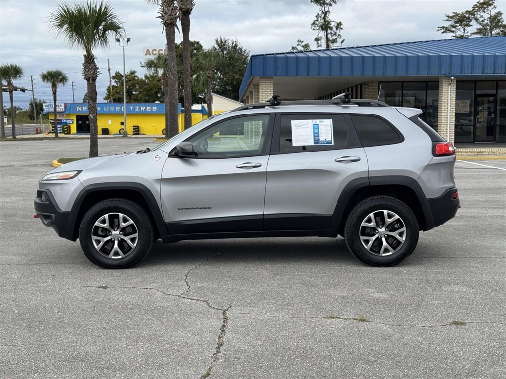 Used 2016 Jeep Cherokee Trailhawk with VIN 1C4PJMBS6GW248410 for sale in Panama City, FL