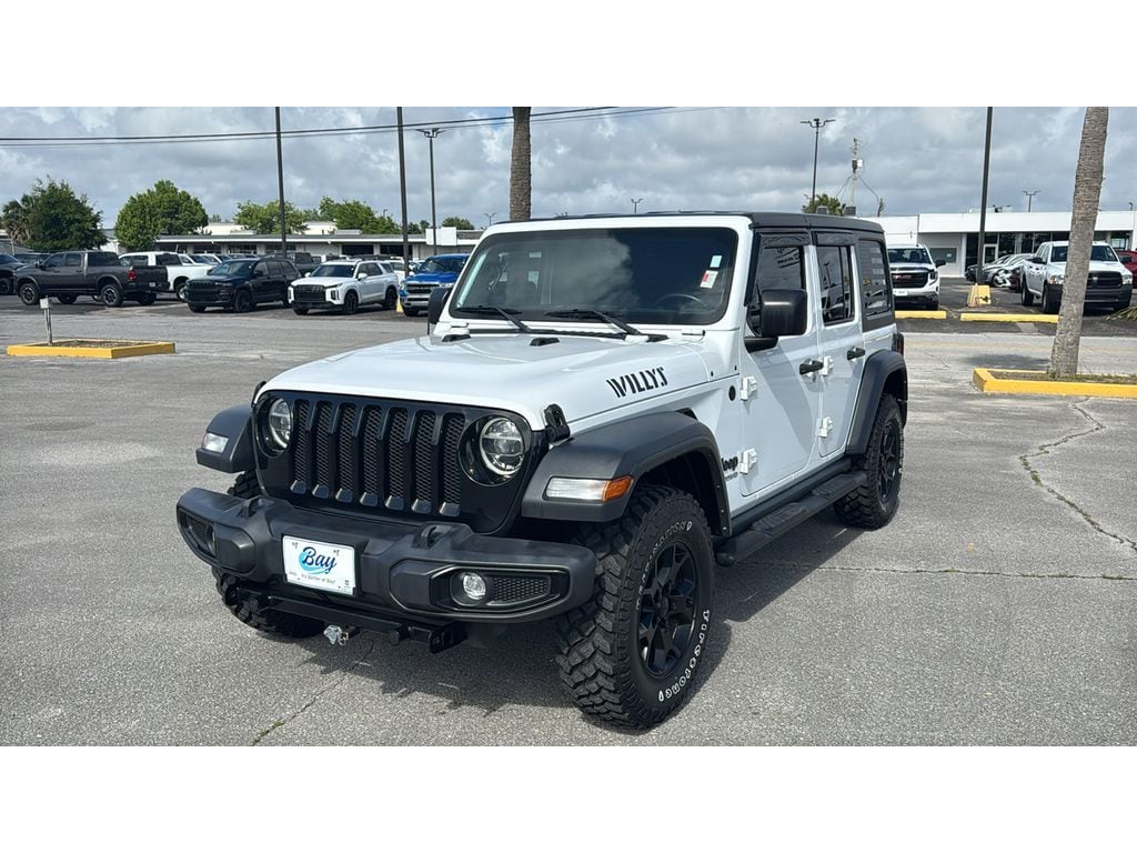 Used 2021 Jeep Wrangler Unlimited Willys Sport Utility