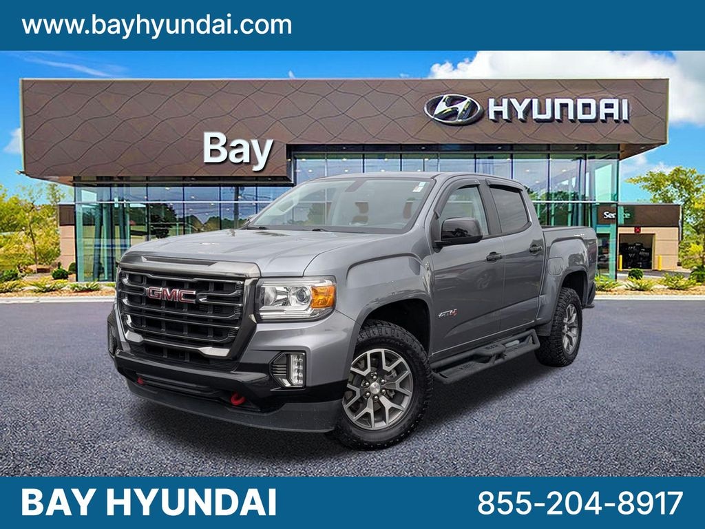 Used 2022 GMC Canyon 4WD AT4 w/Leather Crew Cab