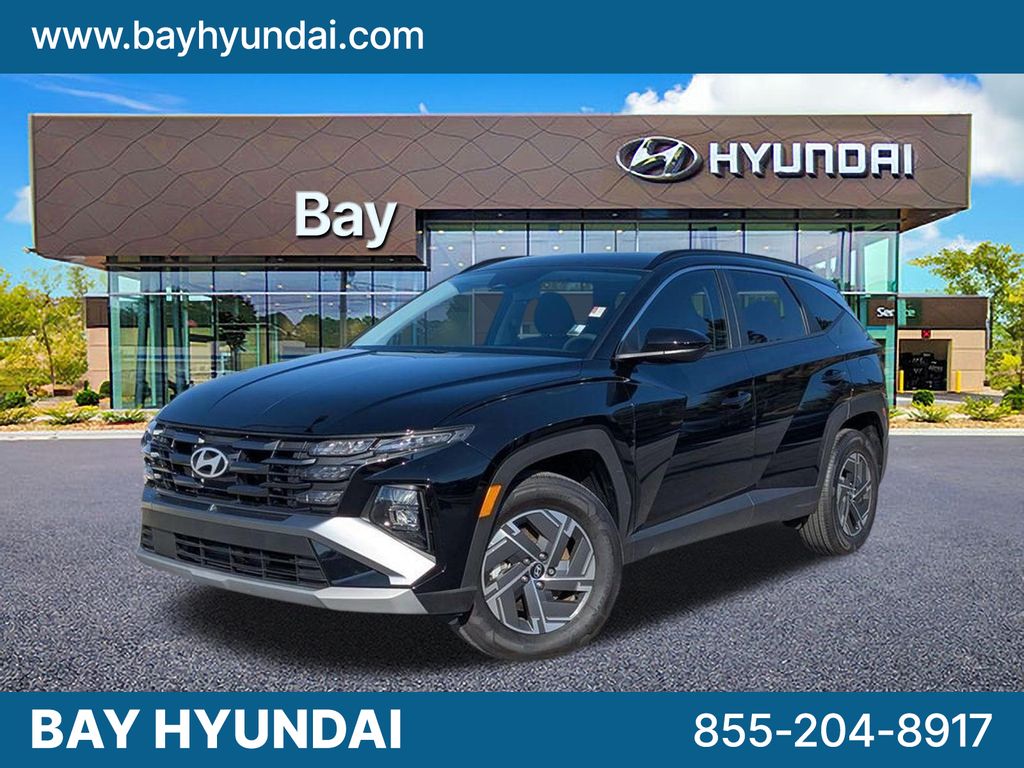 Ash Black 2025 Hyundai Tucson Hybrid Blue AWD SUV / Crossover All-Wheel Drive 6-Speed Automatic