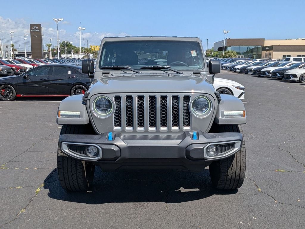 Used 2023 Jeep Wrangler 4xe Sahara 4XE with VIN 1C4JJXP61PW698713 for sale in Panama City, FL
