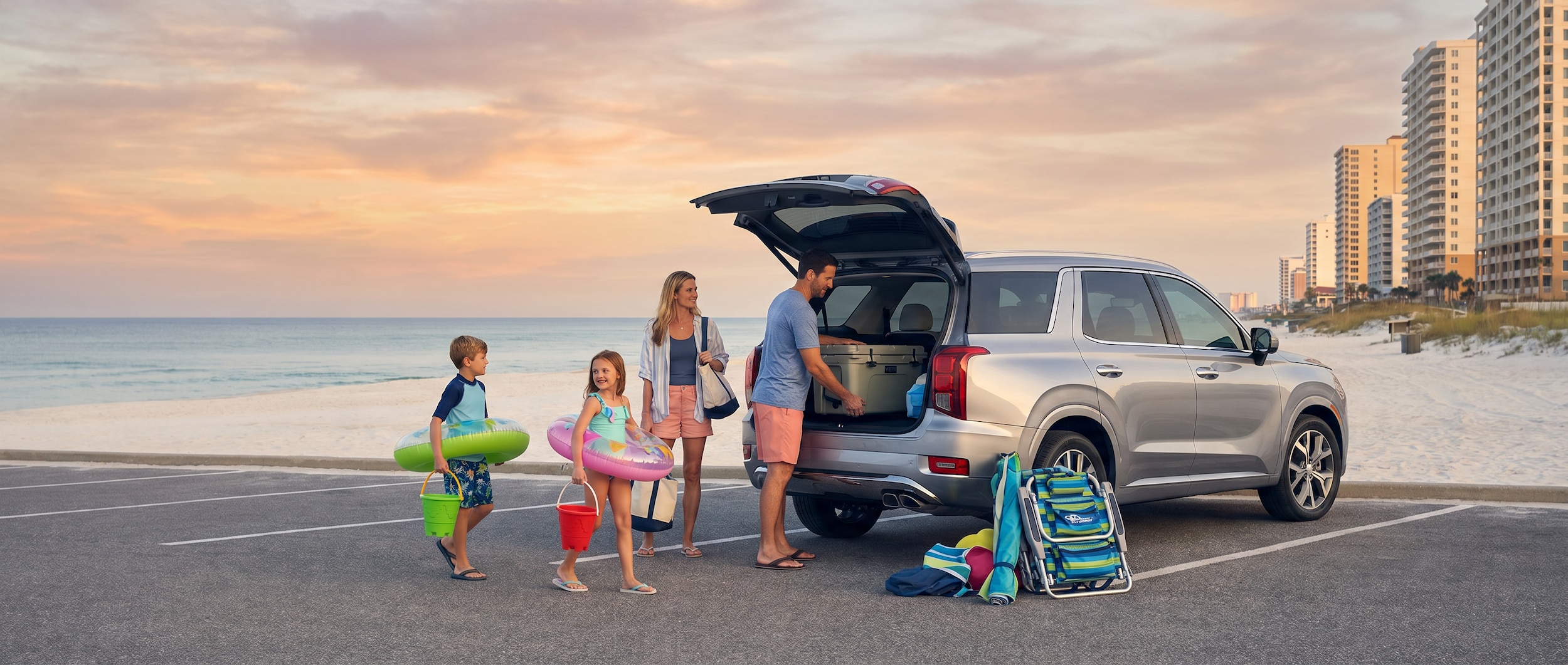 Hyundai Tucson and Kona comparison for beach trips in Panama City, FL