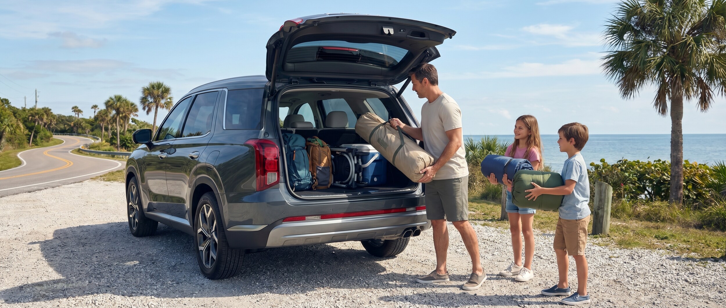 Hyundai SUV ready for Father's Day road trip adventure in Panama City FL