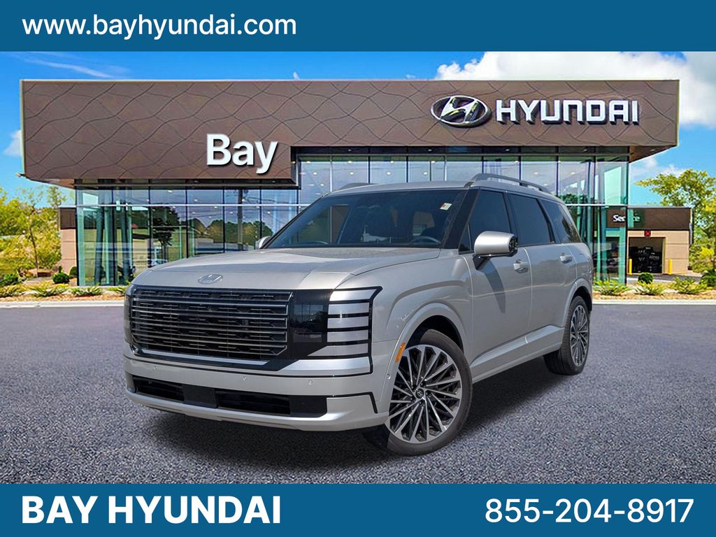 Typhoon Silver 2026 Hyundai Palisade Hybrid Calligraphy FWD SUV / Crossover Front-Wheel Drive 6-Speed Automatic