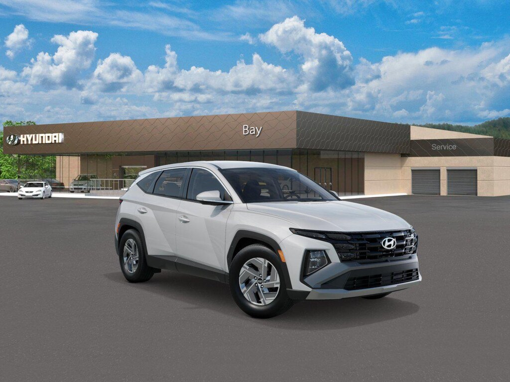 New 2026 Hyundai Tucson Hybrid Blue SUV