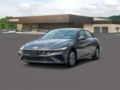 2025 Hyundai Elantra Hybrid Blue Sedan