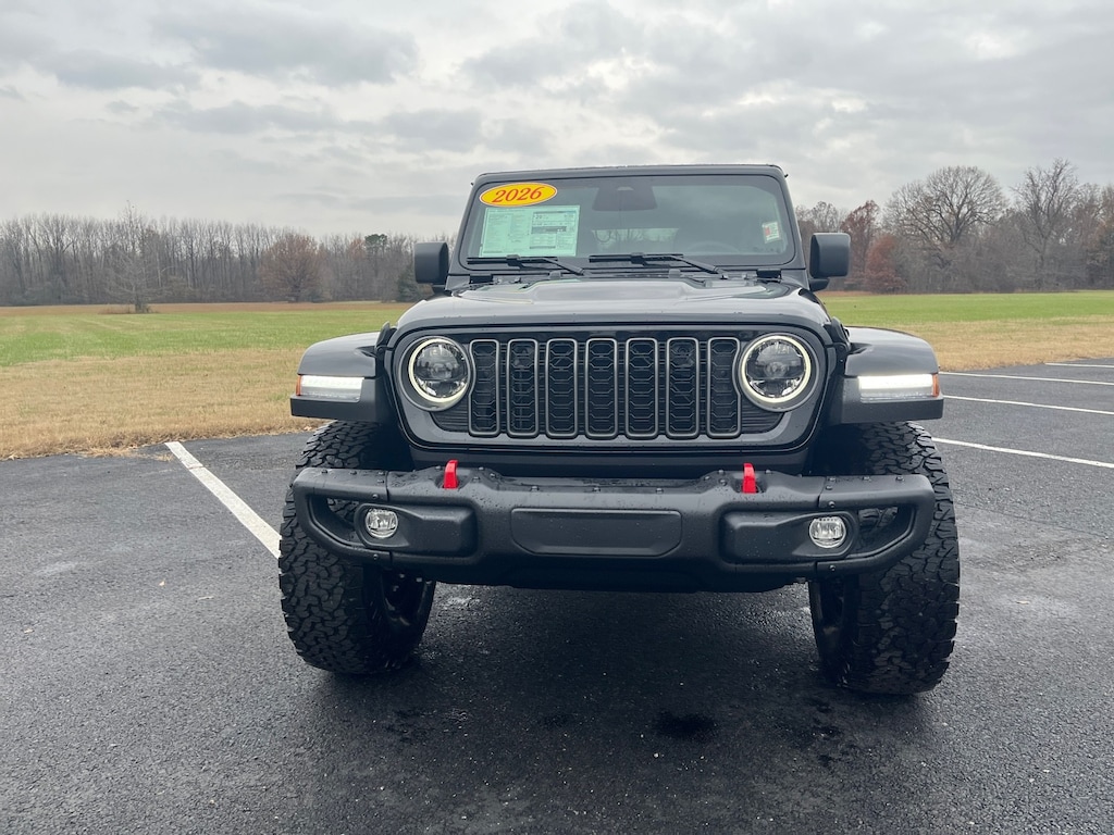 New 2026 Jeep Wrangler 4-DOOR RUBICON Sport Utility